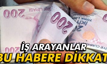 Devlet iş bulup 1 yıl maaş verecek