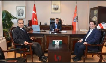 Emniyet Müdürü Ali Karabağ’a Ziyaret