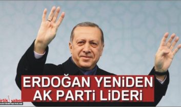Erdoğan yeniden AK Parti lideri!