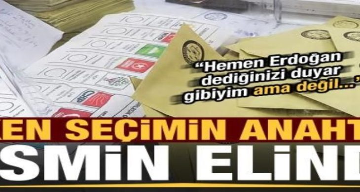 Erken seçimin anahtarı o ismin elinde! İstediği takdirde gidilir…