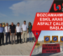 Eskil’de sıcak asfalt çalışmaları başladı