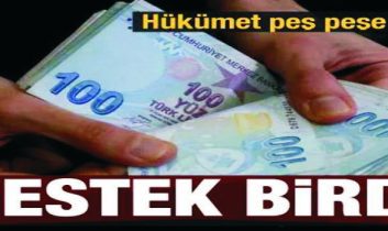 Esnafa 4 ayrı destek…