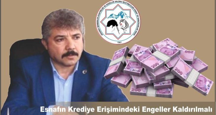 Esnafın Krediye Erişimindeki Engeller Kaldırılmalı