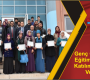 Genç Çiftçilere Eğitim Sonrası Katılım Belgesi Verildi