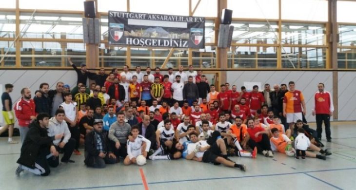 Gurbetçi Aksaraylılar Futbol Turnuvasında Buluştu