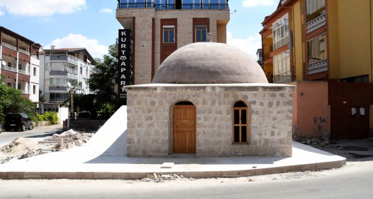 Hasas Baba Türbesinde Çevre Düzenlemesi Başladı