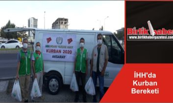 İHH’da Kurban Bereketi