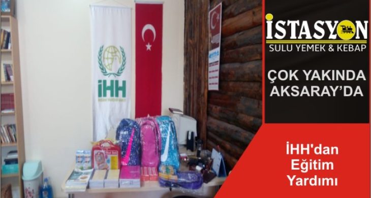 İHH’dan Eğitim Yardımı