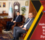 Halk Bankası Müdürü, Başkan Yazgı’yı Ziyaret Etti
