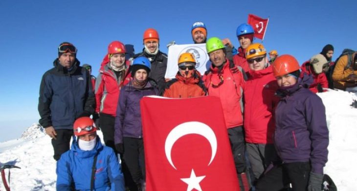 Polis Haftası Nedeniyle Hasandağı zirve Tırmanışı‏ yaptılar