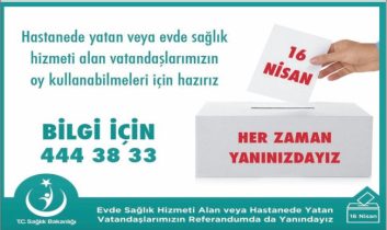Hastalar sandığa Sağlık Bakanlığı’nca taşınacak