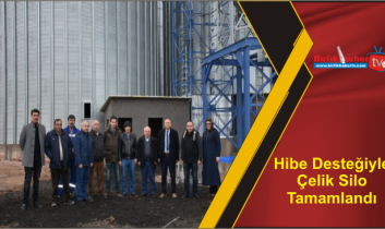 Hibe Desteğiyle Çelik Silo Tamamlandı