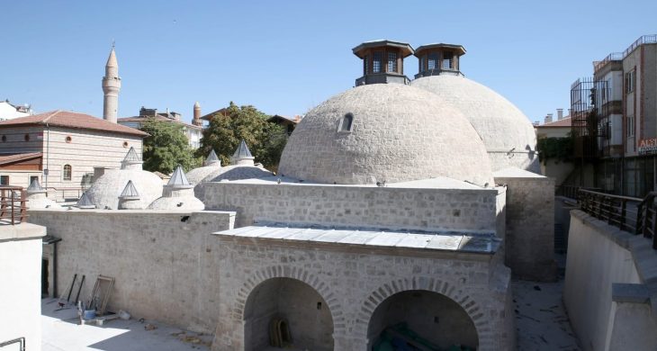 II.Kılıçarslan Hamamında Restorasyon Çalışması Son Aşamaya Geldi