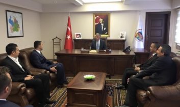 MHP Milletvekili Adayları Aksaray Valisini ziyaret etti