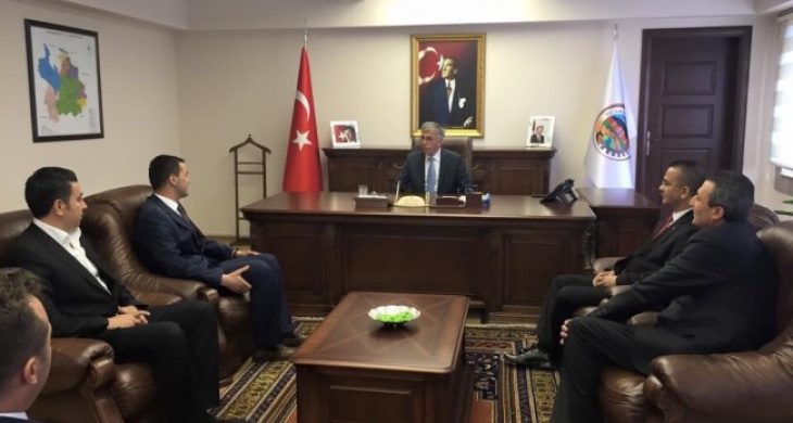 MHP Milletvekili Adayları Aksaray Valisini ziyaret etti