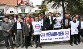 MEMUR-SEN Şehit Edilen Savcı İçin Meydanda Açıklama Yaptı