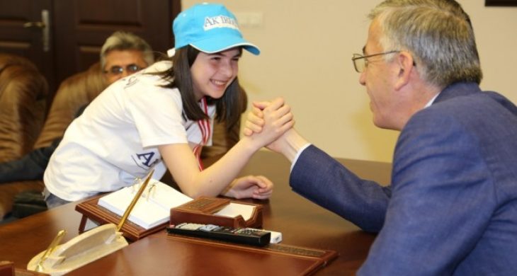 Özel okullar bilim şampiyonasında Aksaray’ı temsil ettiler