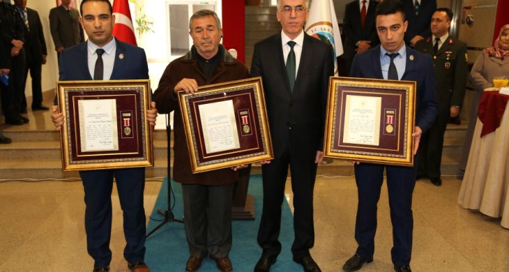 Devlet Övünç Madalyası Tevcih Töreni