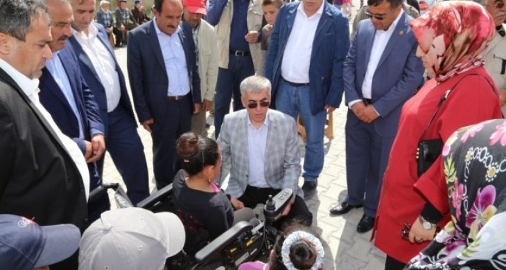 Tarım Platformu bedensel engelli Sahire’yi sevindirdi