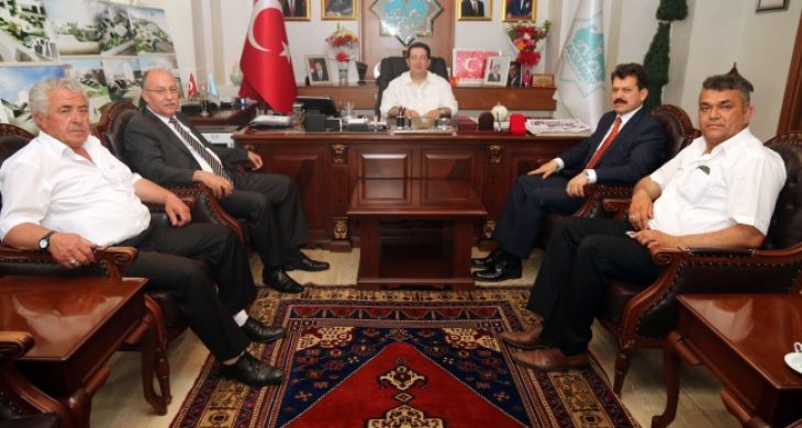 Adana ve Mersin Başsavcıları Başkan Yazgı’yı Ziyaret Etti
