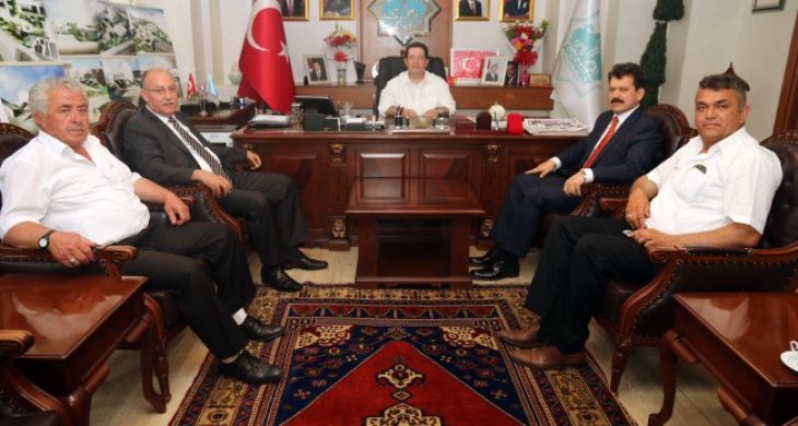 Adana ve Mersin Başsavcıları Başkan Yazgı’yı Ziyaret Etti