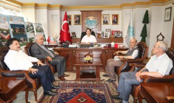 Aktürk’ten Başkan Yazgı’ya Teşekkür Ziyareti