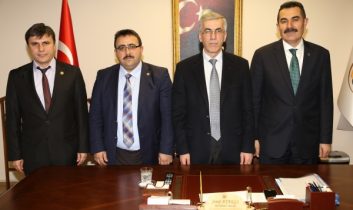 Sendikalardan Vali Ataklı’ya ziyaret