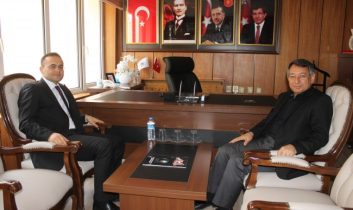 Aksaray İdare Mahkemesi Başkanı, İl Genel Meclisi Başkanı ziyarette bulundu