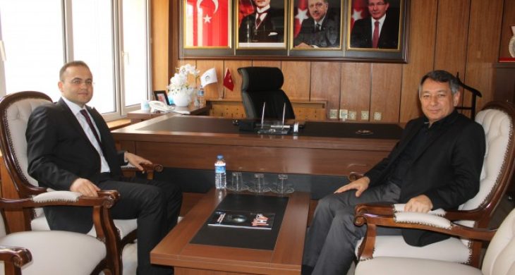 Aksaray İdare Mahkemesi Başkanı, İl Genel Meclisi Başkanı ziyarette bulundu