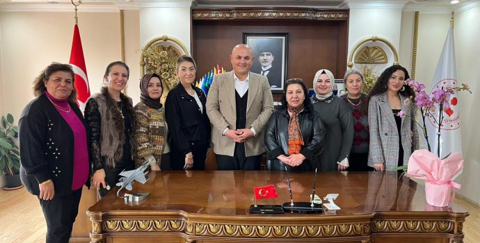 Kadın Girişimcilerden Ağaçören’e Örnek Ziyaret