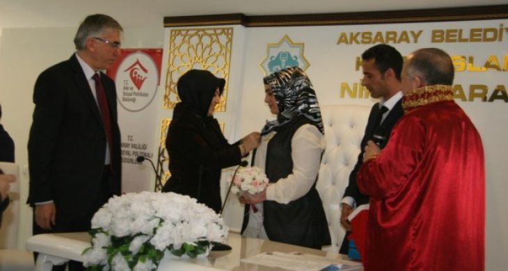 Kadın Platformu Toplu Nikâh Töreni yaptı