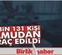 Kamu kurumlarında görevli 10 bin 131 kişi meslekten ihraç edildi