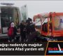 Kar yağışı nedeniyle mağdur olan hastalara Afad yardım etti