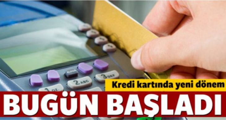 Kartlı ödeme sisteminde yeni dönem!