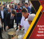 Kaymakam Erdoğan, 1000 kişiye aşure dağıttı