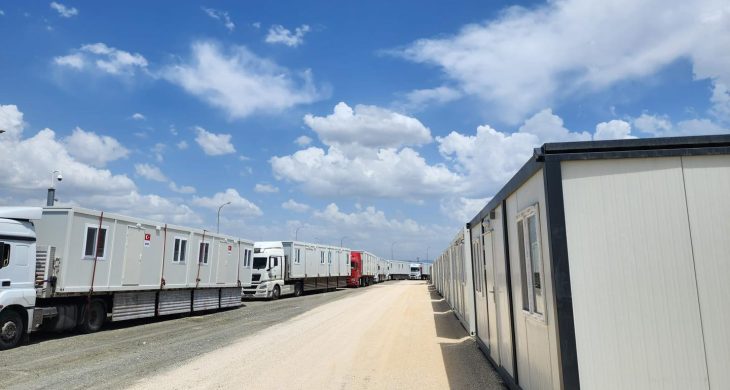 Konteynırların Üretim ve Sevkiyatı Tamamlandı