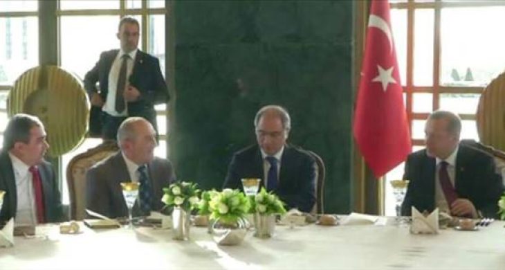 Koçak Cumhurbaşkanı Erdoğan’la Aksaray’ı Konuştu