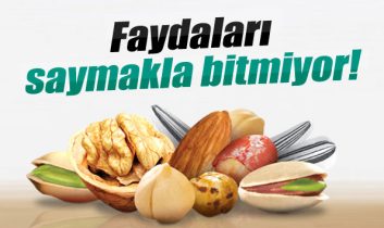 Kuruyemişin yararları saymakla bitmiyor