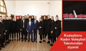 Kuzeyboru Kadın Voleybol Takımından ziyaret