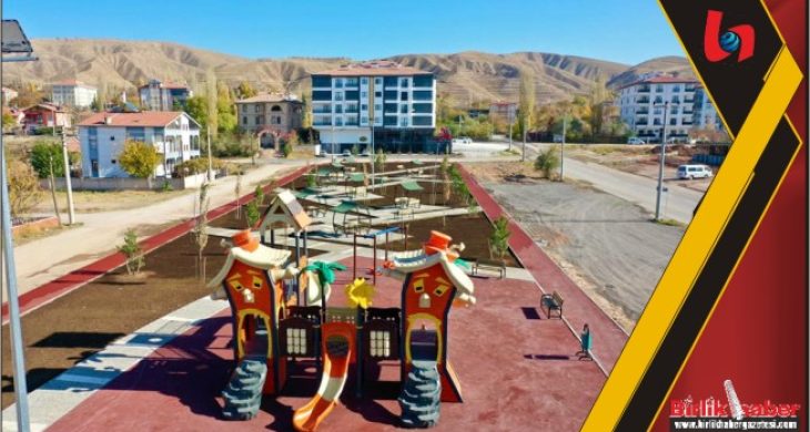 Latif Emekli Caddesinde Yapımına Başlanılan Yeni Park Tamamlandı