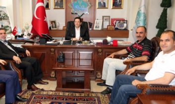 Madeni Sanatkarlar Oda Yönetimi Başkan Yazgı’yı Ziyaret Etti