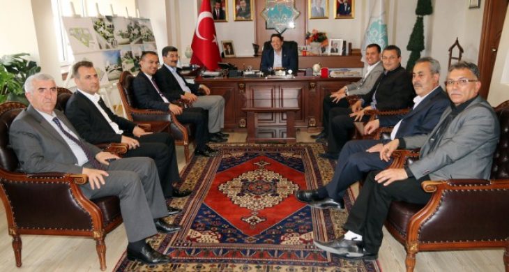 MHP Heyeti Başkan Yazgı’yı ziyaret etti