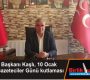 MHP İl Başkanı Kaşlı, 10 Ocak Çalışan Gazeteciler Günü kutlaması