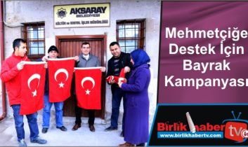 Mehmetçiğe Destek İçin Bayrak Kampanyası