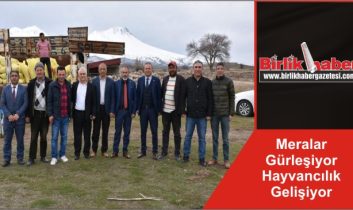 Meralar Gürleşiyor Hayvancılık Gelişiyor