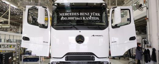 Mercedes-Benz Türk Aksaray Fabrikası’ndan Tarihi Başarı: 400 Bininci Kamyon Üretildi!