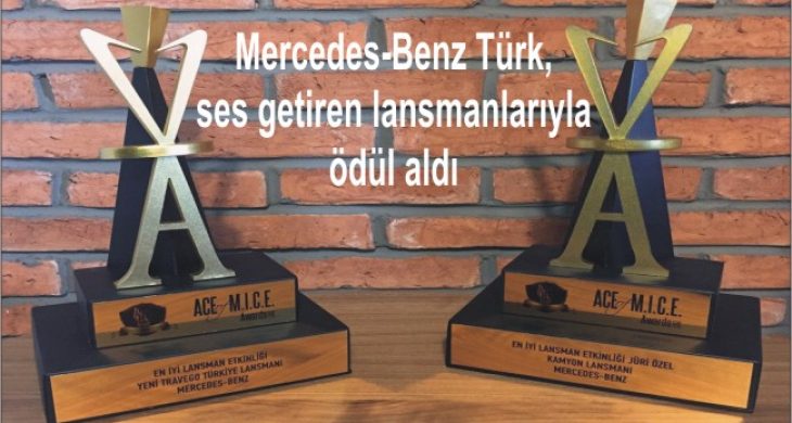 Mercedes-Benz Türk, ses getiren lansmanlarıyla ödül aldı