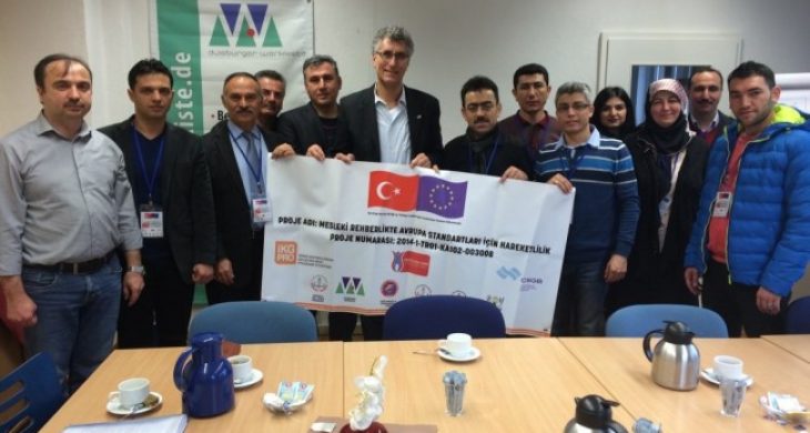 Mesleki Eğitim Proje Toplantısı Almanya’da Yapıldı