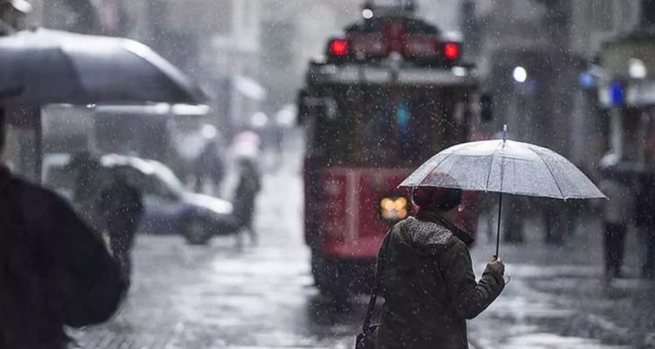 İstanbul için sağanak ve sıcaklık uyarısı
