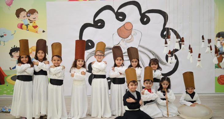 Minik Semazenlerin Gösterisi Büyük Beğeni Topladı